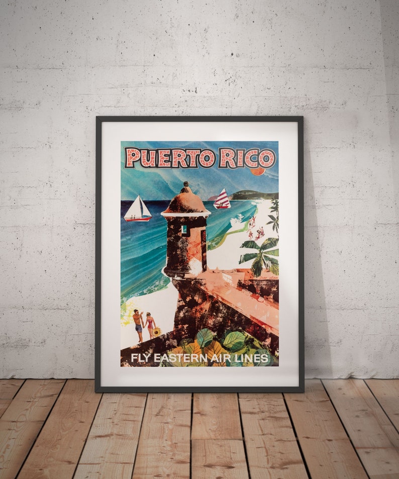 Puerto rico puerto rico travel poster puerto rico poster Etsy