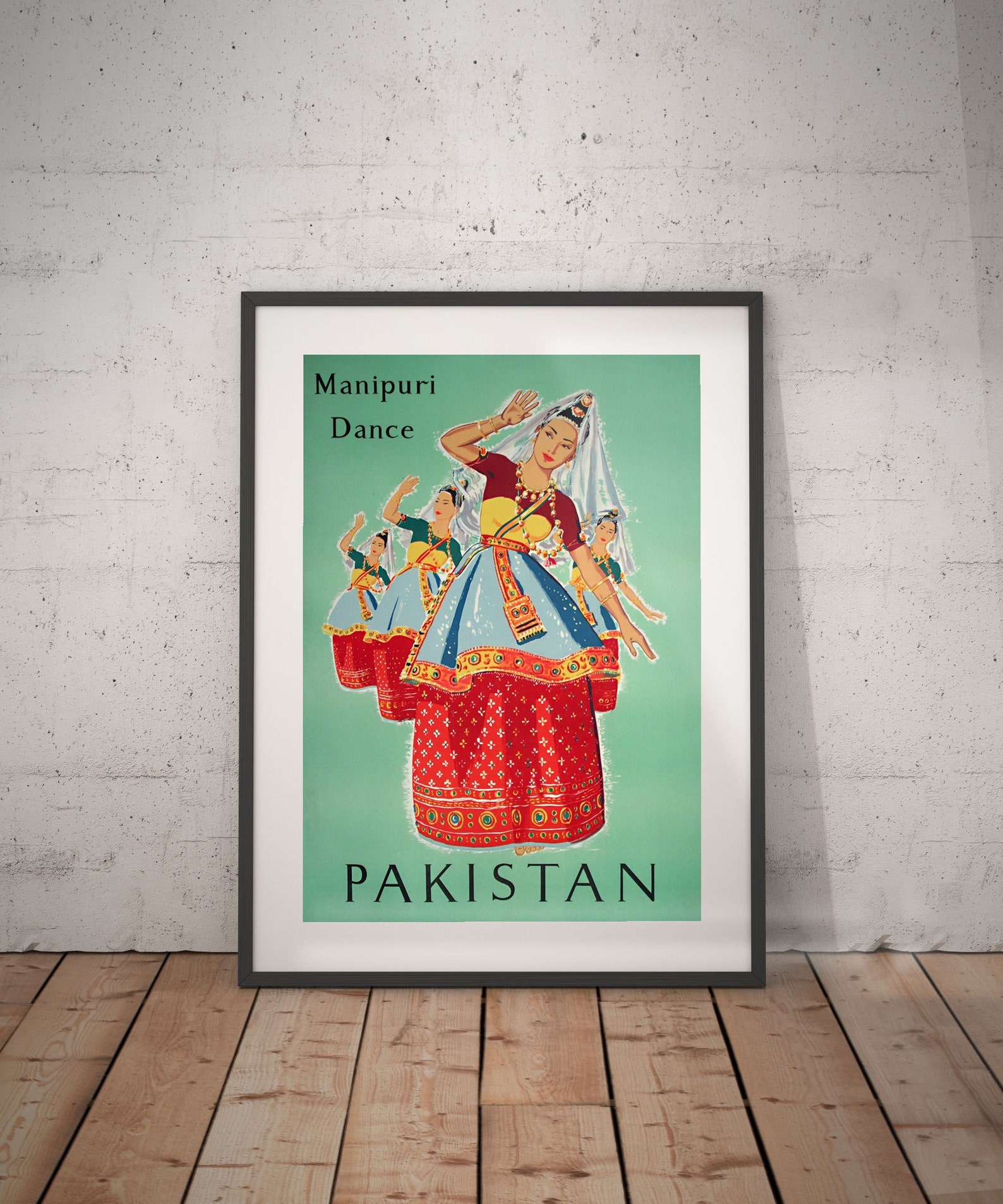 Pakistan pakistan travel poster pakistan poster pakistan Etsy
