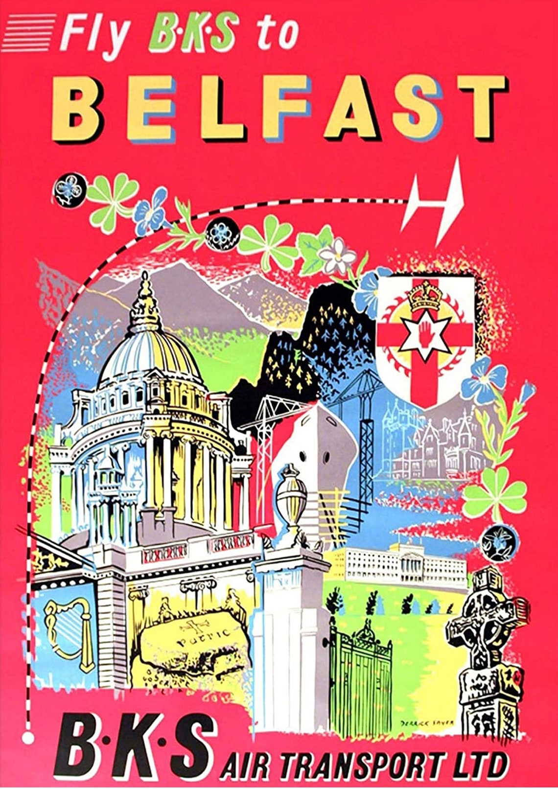 Belfast belfast travel poster belfast poster belfast print Etsy