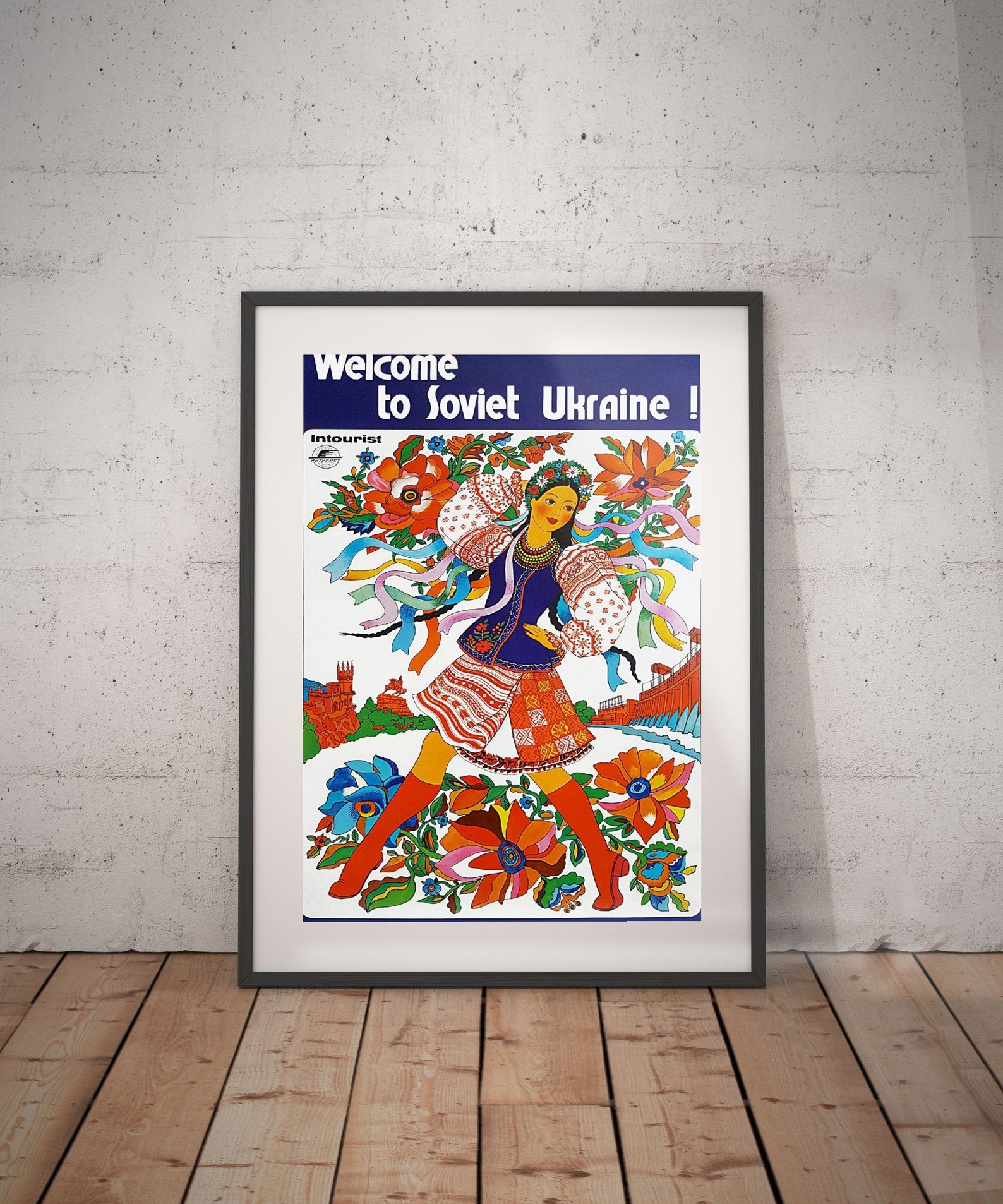 Ukraine ukraine travel poster ukraine poster ukraine print Etsy