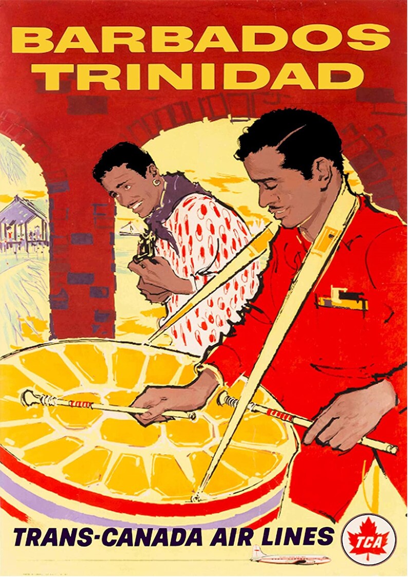 Barbados Barbados Travel Poster Barbados Poster Barbados Etsy