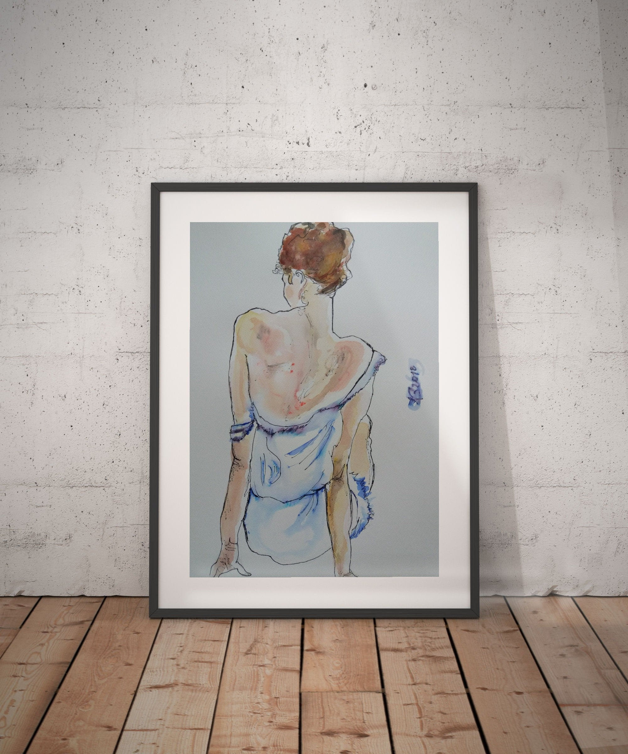 Stehende Frau IN Rot Vintage Wandkunst Poster Druck Bild Giclee Egon Schiele Stehende Frau IN Rot Vintage Wandkunst Poster Druck Bild Giclee Egon Schiele