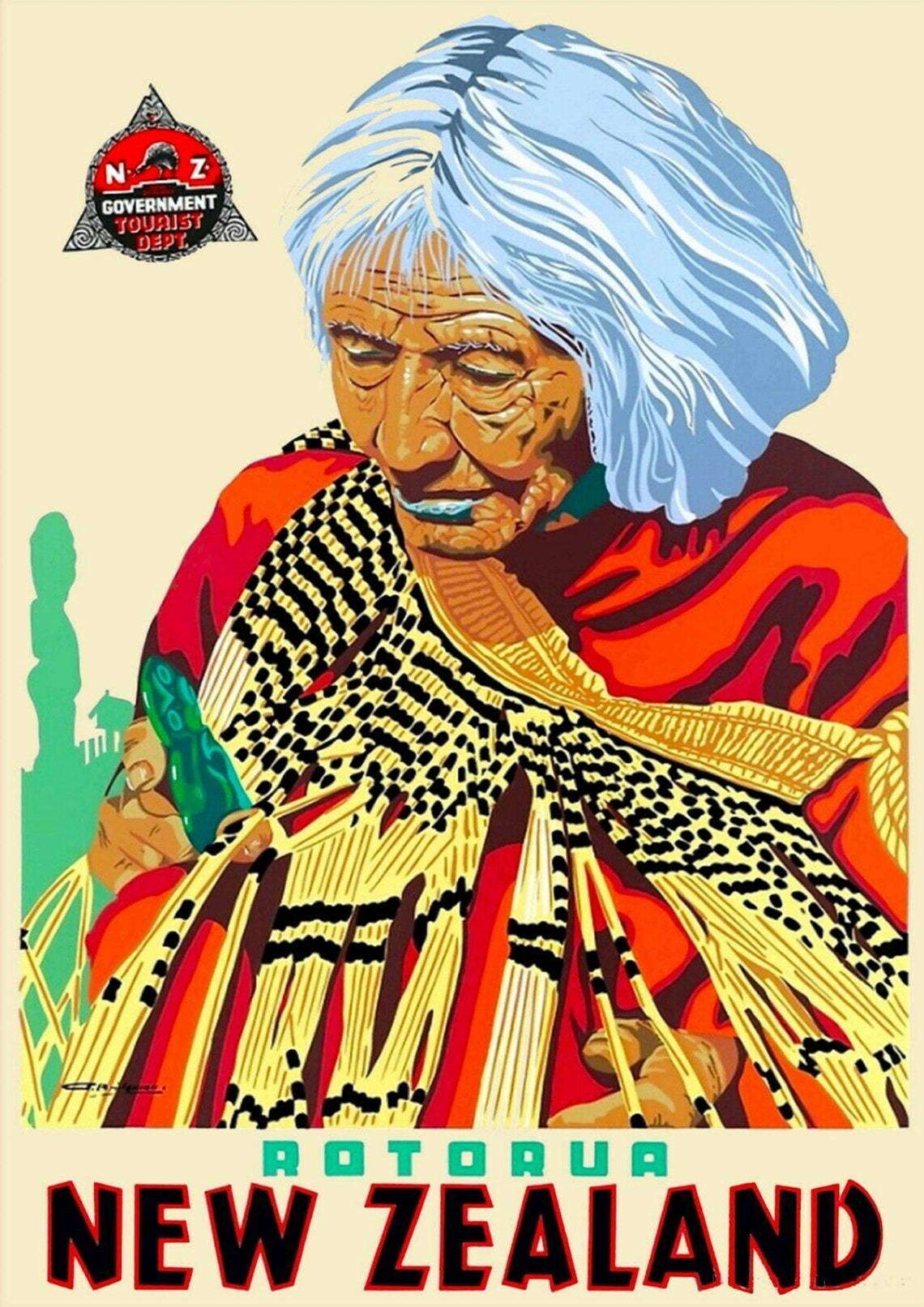 New Zealand New Zealand Travel Poster New Zealand Poster Etsy