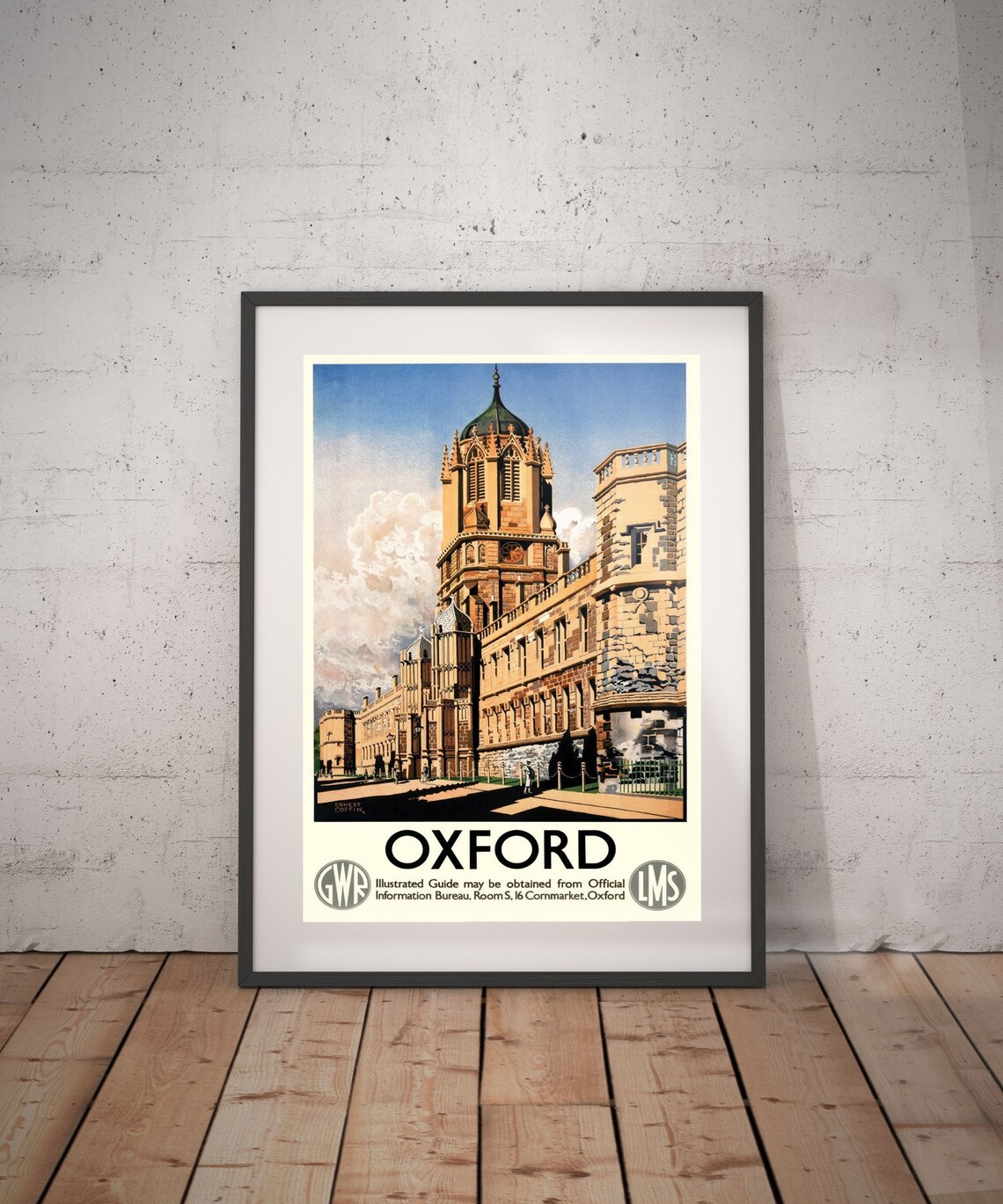 Oxford oxford travel poster oxford poster oxford print Etsy