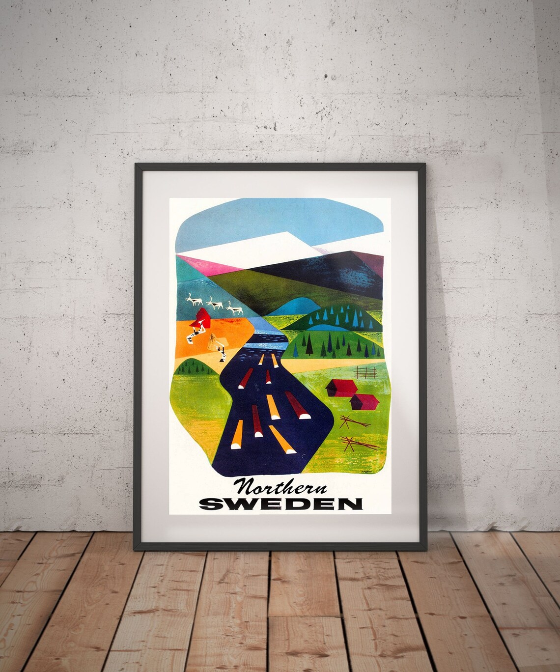 Sweden Sweden Travel Poster Sweden Poster Sweden Print Etsy