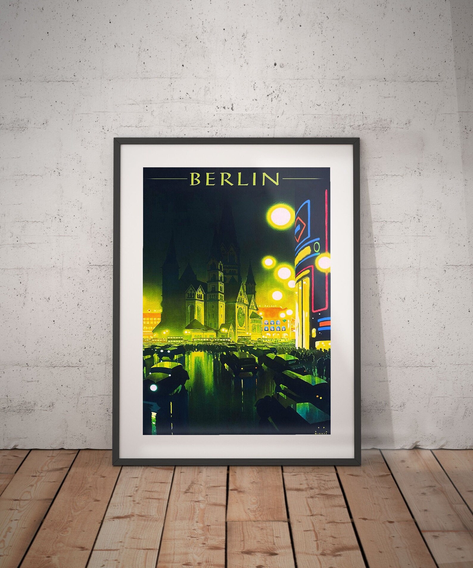 Berlin Berlin Travel Poster Berlin Poster Berlin Print Etsy