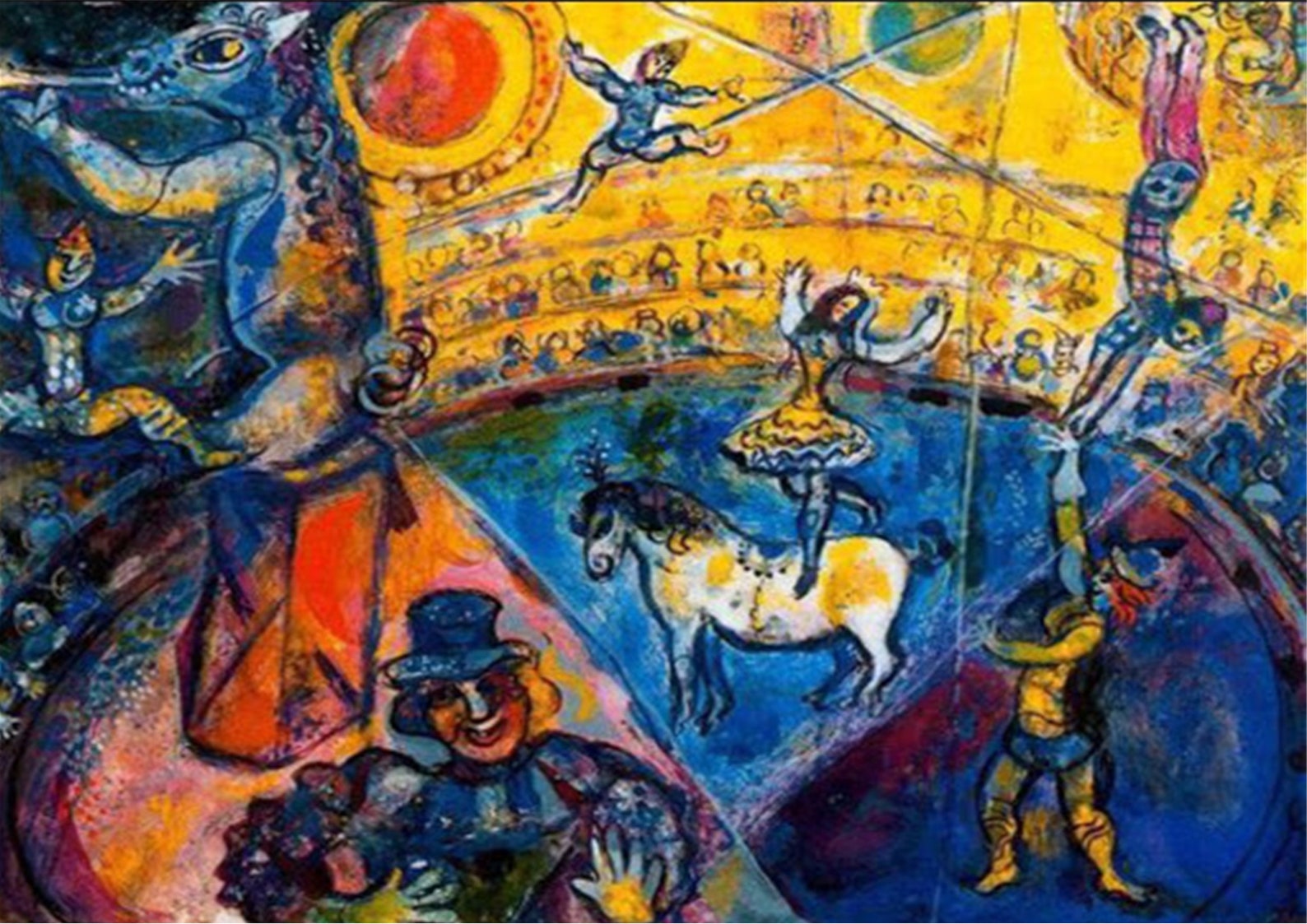 Chagall Chagall Poster Chagall Painting Chagall Print Art Etsy