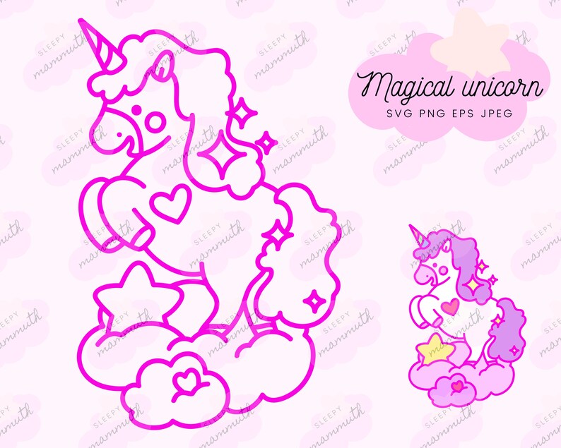 Free Free Unicorn Svg Pink 90 SVG PNG EPS DXF File