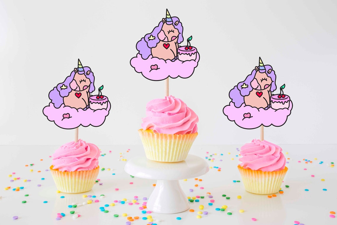 Download Birthday Unicorn SVG Cake Topper SVG Photo Prop Svg Baby ...