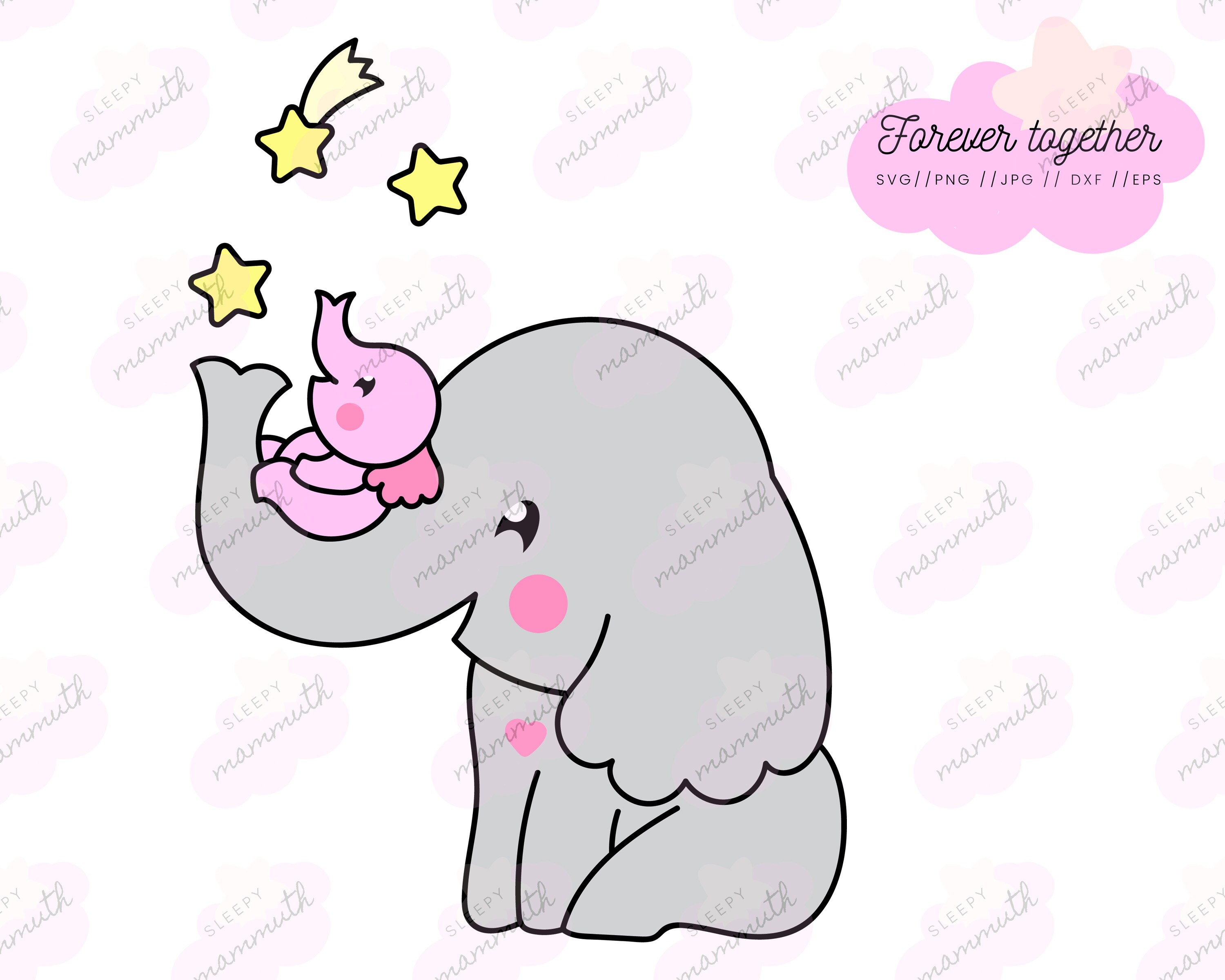 Free Free 167 Elephant Mom Svg SVG PNG EPS DXF File
