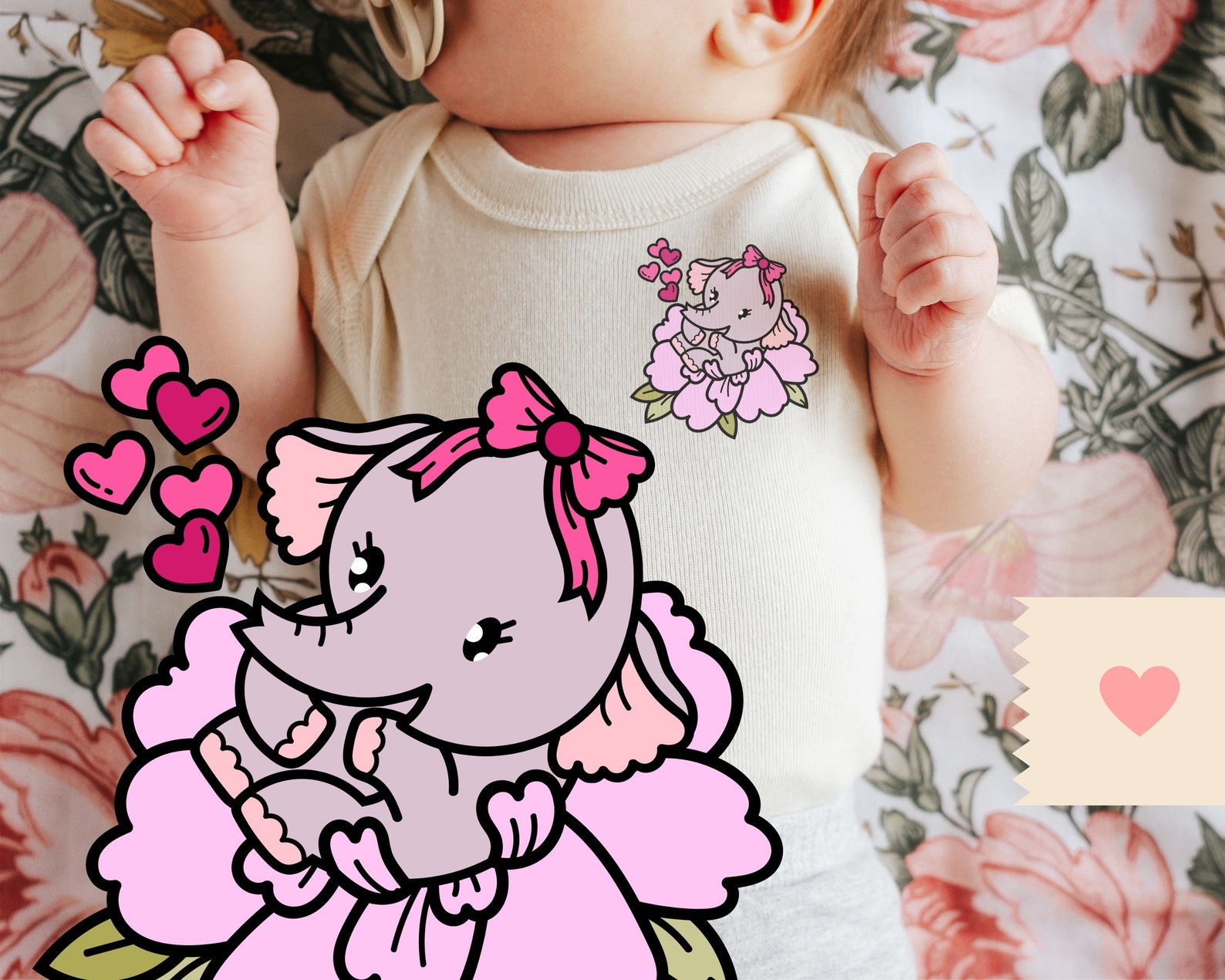 Baby Elephant SVG Elephant Cut File Cute Nursery Design - Etsy Hong Kong