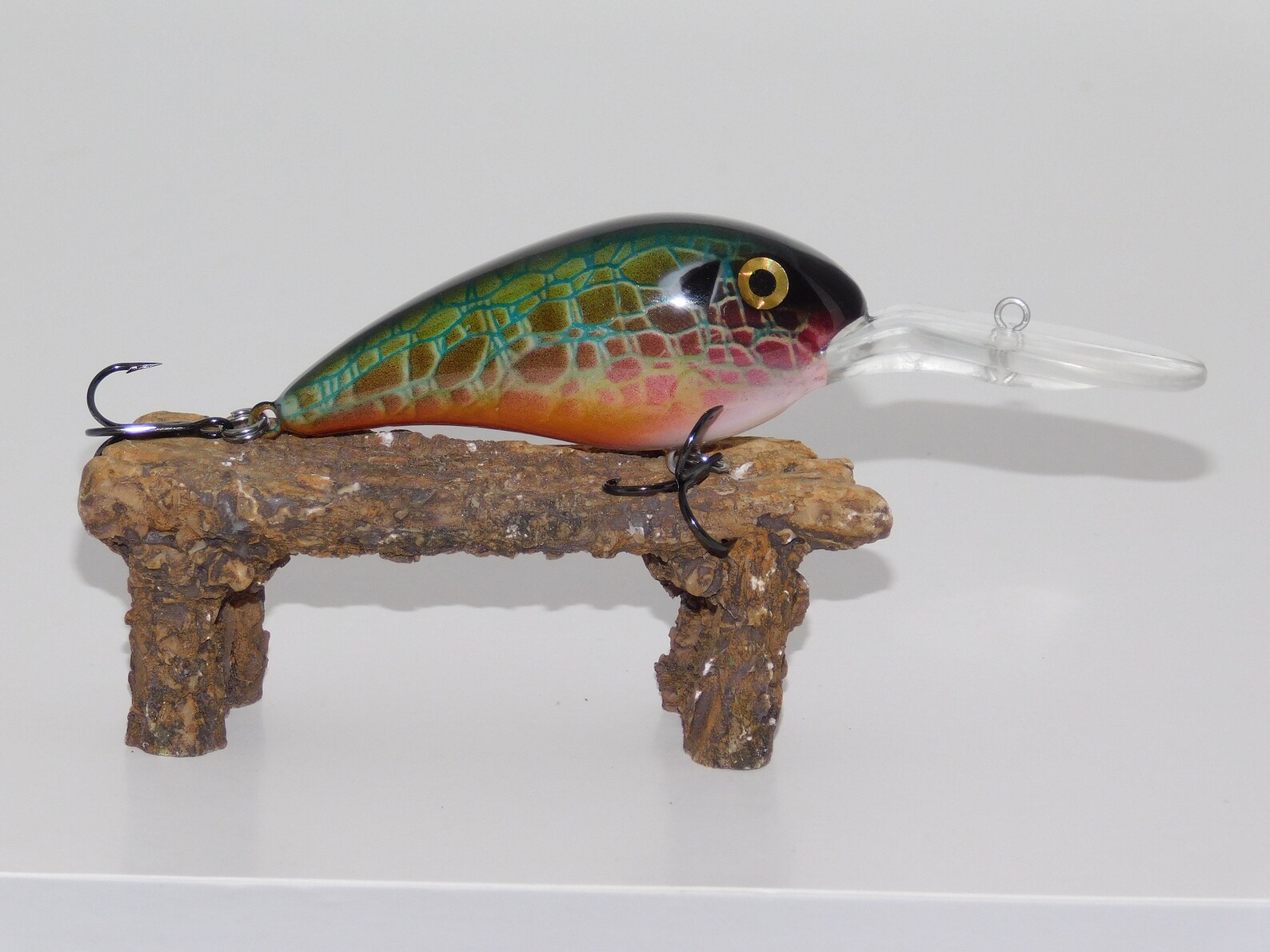 Custom Airbrushed Painted Pattern Fishing Lure Crankbait Etsy