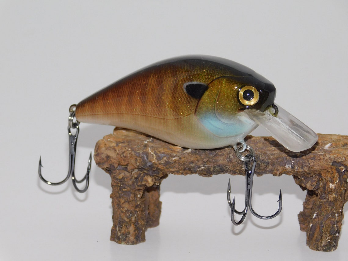 Custom Airbrushed Painted Pattern Fishing Lure Crankbait Etsy