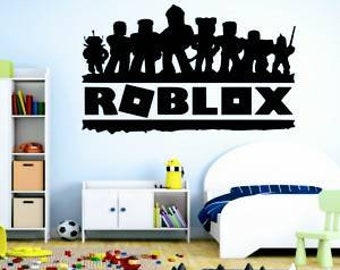 Roblox Decal Custom Gamertag Etsy