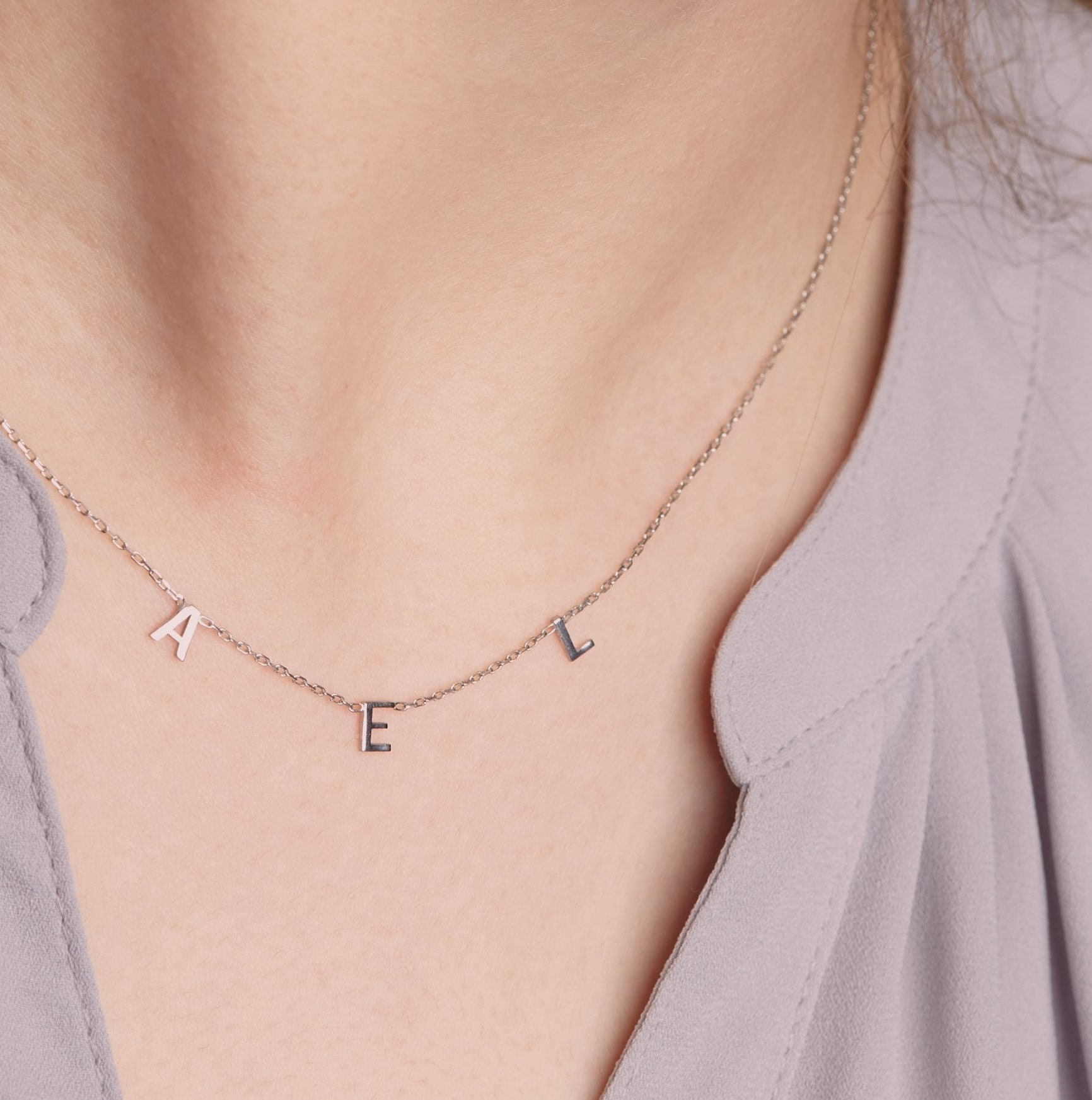 14K Gold Name Necklace Fine Jewelry 