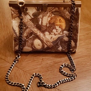 Gobelin Handtaschen-Engel