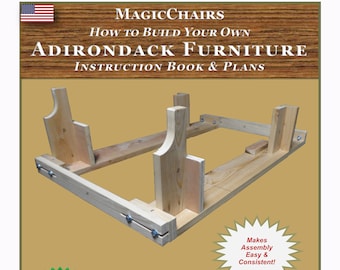 A1 Classic & A3 Firepit Series Multi-Purpose Jig / Fixture for Assembling MagicChairs' Adirondack Designs