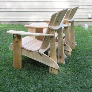 PDF SETTEE A3 Serie Adirondack Chair Herunterladbare DIY-Anweisungen und Zeichnungen zum Bauen Ihrer eigenen Muster und Stühle. Bild 9