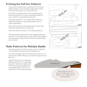 PDF SETTEE A3 Serie Adirondack Chair Herunterladbare DIY-Anweisungen und Zeichnungen zum Bauen Ihrer eigenen Muster und Stühle. Bild 3