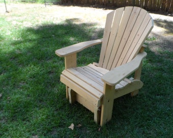 PDF GG's Glider - Adirondack Chair - Downloadable DIY Instructions and Drawings to Build Your Own Patterns and Chairs
