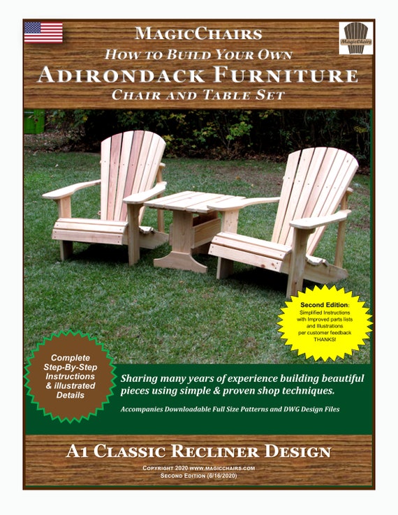 Classic adirondack 6 sales piece