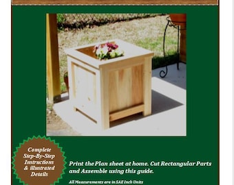 PDF - Planter Box 16 x 16 DIY Plan