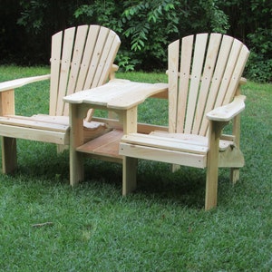 PDF SETTEE A3 Serie Adirondack Chair Herunterladbare DIY-Anweisungen und Zeichnungen zum Bauen Ihrer eigenen Muster und Stühle. Bild 8