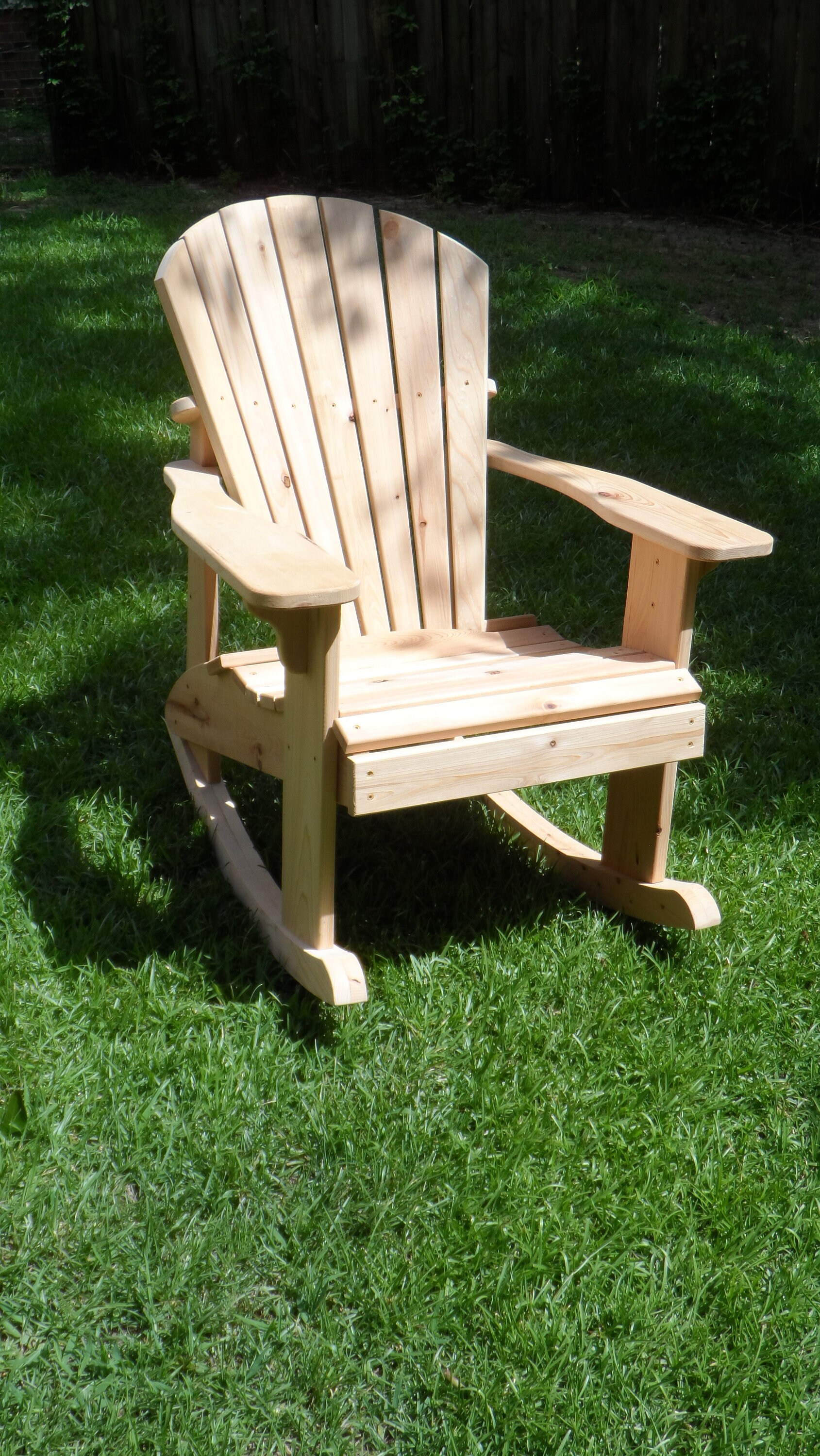 PDF Adirondack Rocking Chair Downloadable DIY Instructions and