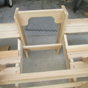 PDF SETTEE A3 Serie Adirondack Chair Herunterladbare DIY-Anweisungen und Zeichnungen zum Bauen Ihrer eigenen Muster und Stühle. Bild 6