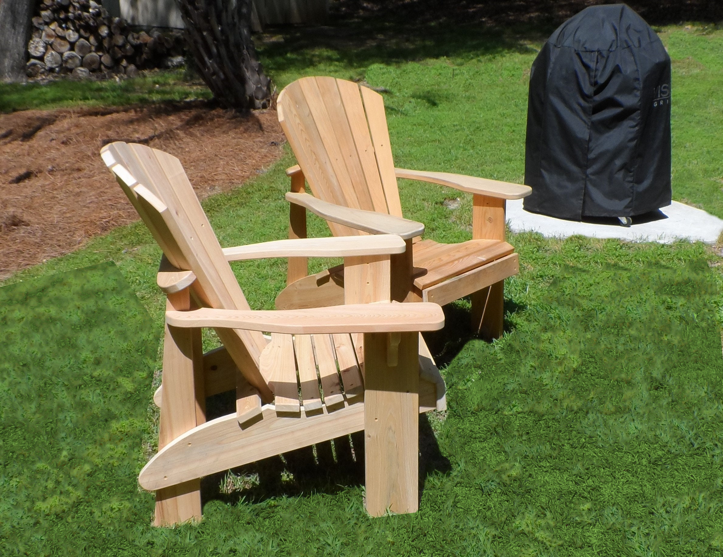 CNC / DWG A3 Series Adirondack Fire Pit / Porch Chair 