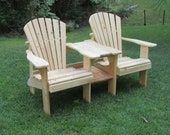 PDF SETTEE - A3 Series Adirondack Chair - Downloadable DIY Instructions and Drawings to Build Your Own Patterns and Chairs.