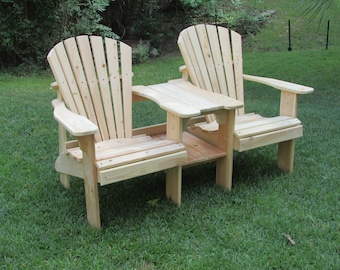 PDF SETTEE - A3 Series Adirondack Chair - Downloadable DIY Instructions and Drawings to Build Your Own Patterns and Chairs.