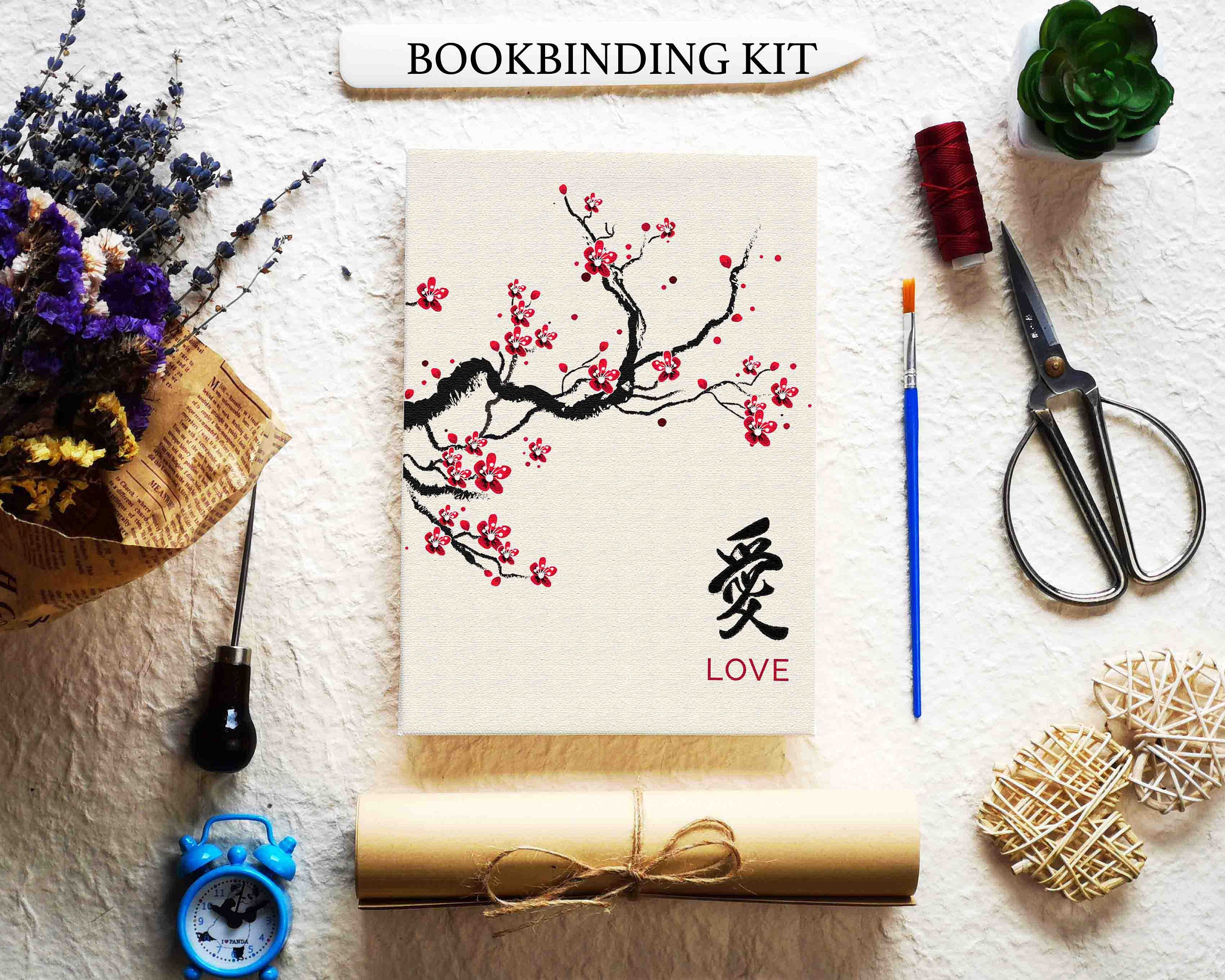 Bookbinding Tool Kit, Gift Set for Bookbinders, Booklover Tool Kit