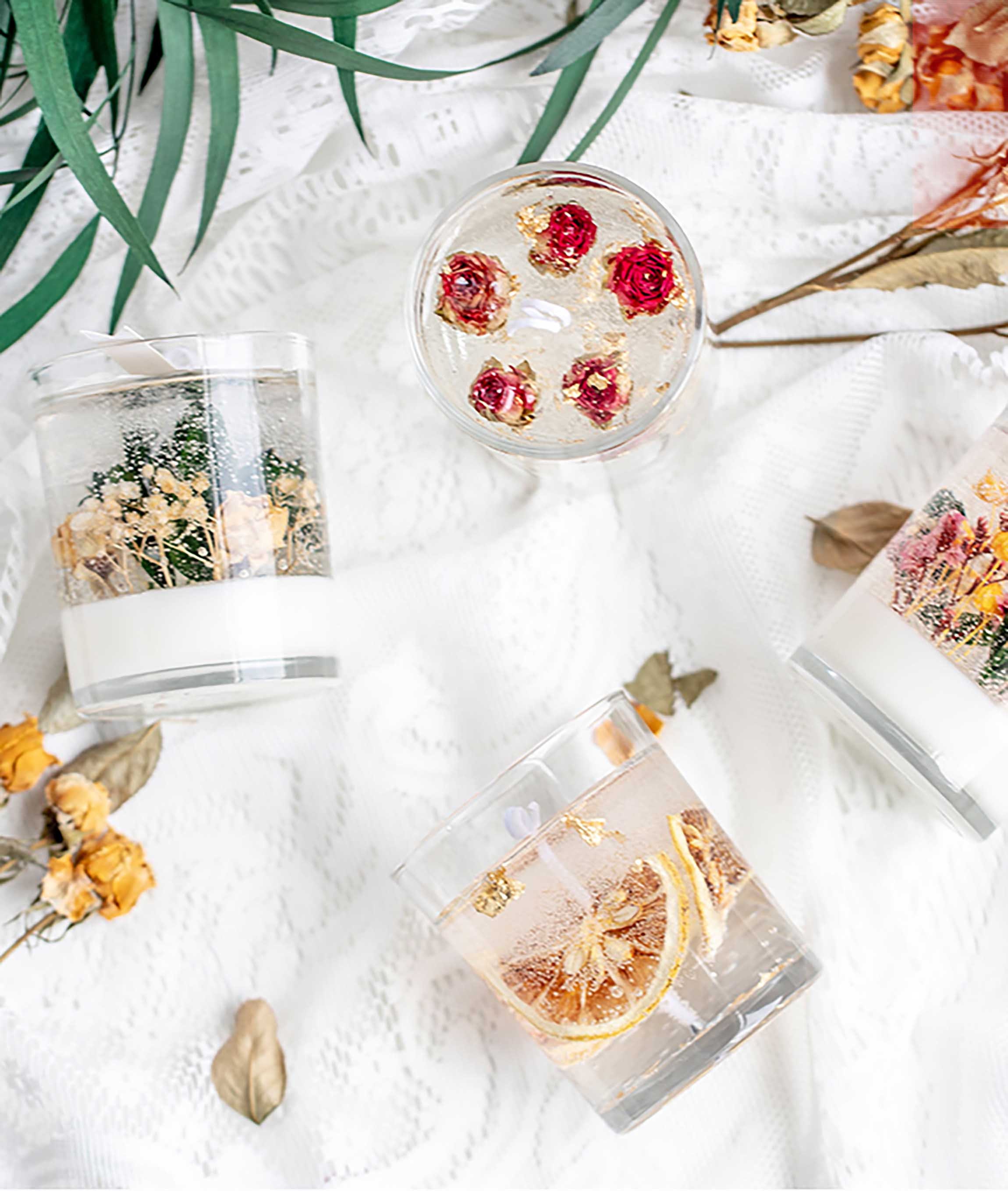 DIY Scented Botanical Jelly Candle DIY Candle Kit House Etsy