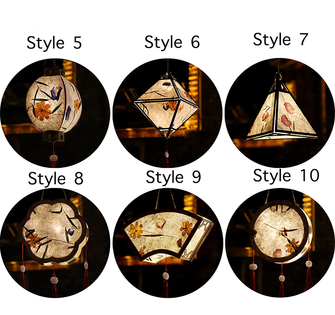 DIY Paper Lantern Kit Oriental Lantern Hanging Lantern for Etsy