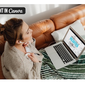 Church Announcement Slides | Modern Preservice Templates for Canva (50-Pack) image 4