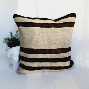 Kilim Pillow Cover 16x16 Kilim Pillow Vintage Kilim Pillow Turkish Kilim Pillow Kilim Pillow Covers Kilim Cushion Cover Kilim Pillow Case