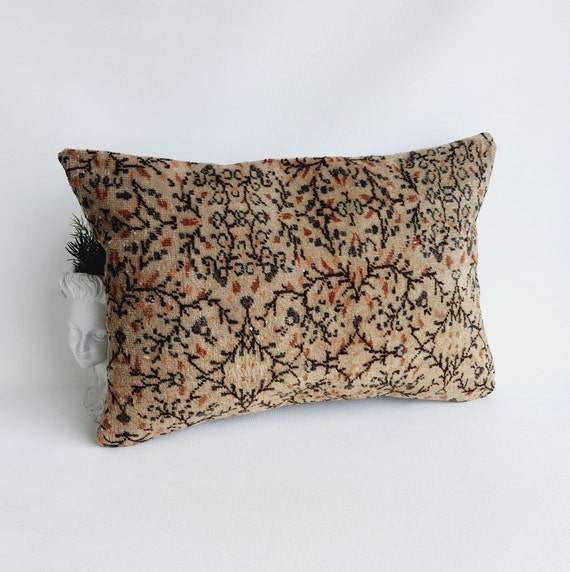 オールド絨毯　ピローカバー　トルコ　カルス オールド絨毯 ピローカバー トルコ カルス ラグ 枕カバー 16x24