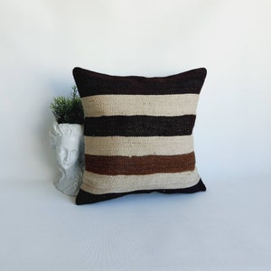 Turkish Kilim Pillow Cover Authentic Kilim Pillow Kilim Cushion Case Kilim Pillows Kilim Pillow Bohemian Pillow Traditional Kilim Pillow