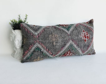 12x24 Kilim Pillow , Kilim Pillow Cover , Turkish Kilim Pillow , Boho Pillow , Throw Pillow , Turkish Pillow , Kilim Pillow , Kilim Cushion
