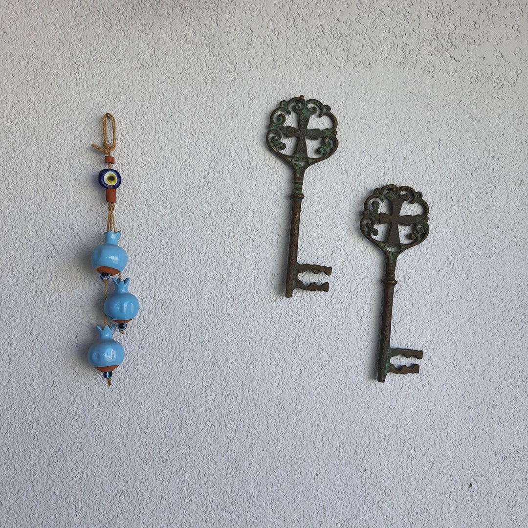 Set of 2 Pieces İronkey Handmade Iron Key Vintage Iron Key Etsy