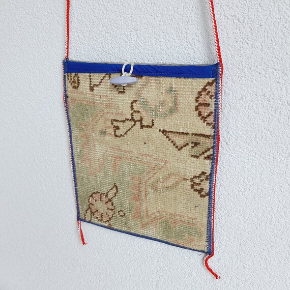 Turkish Rug Bag, Decorative Bags Turkish Kilim Ba… - image 5