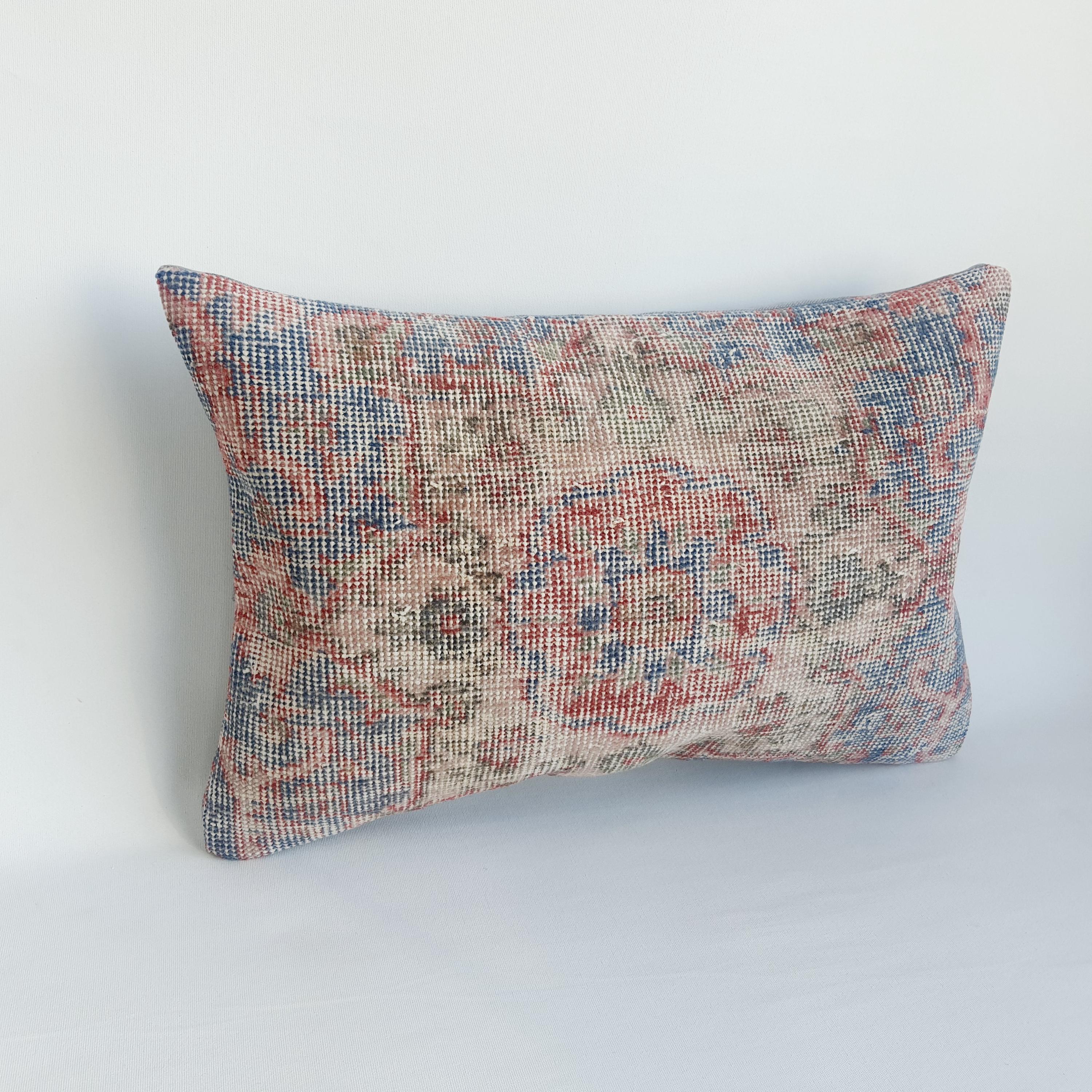 16x24 Vintage Pillow Cover Turkish Rug Pillow Case Bohemian
