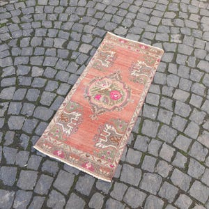 Vibrant Multicolor Flower Pattern Small Rug , Adds a Pop of Color to Your Home Decor ,