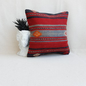 16x16 Kilim Pillow Cover Turkish Kilim Pillow Kilim Cushion Case Kilim Pillow Case Decor Kilim Pillow Kilim Rug Pillow