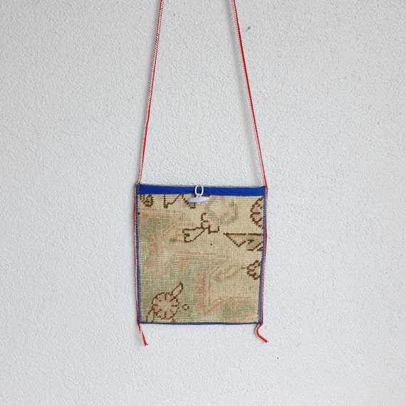 Turkish Rug Bag, Decorative Bags Turkish Kilim Ba… - image 9