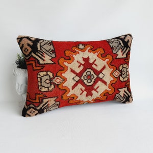 16x24 Decor Rug Pillow , Rug Pillow Cover for boho decor