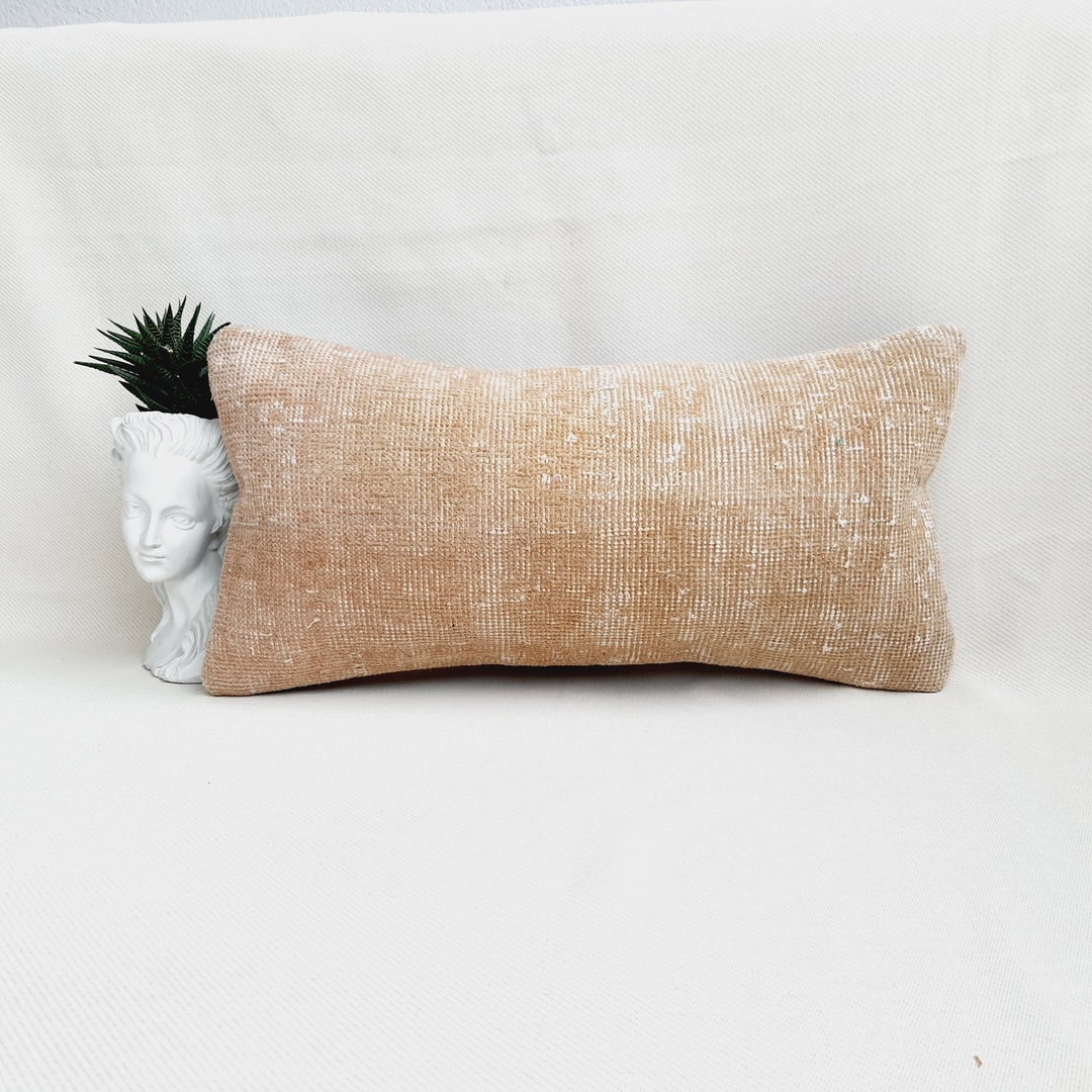 Vintage Pillow 12x24 Rug Pillows Rug Cushion Case Etsy