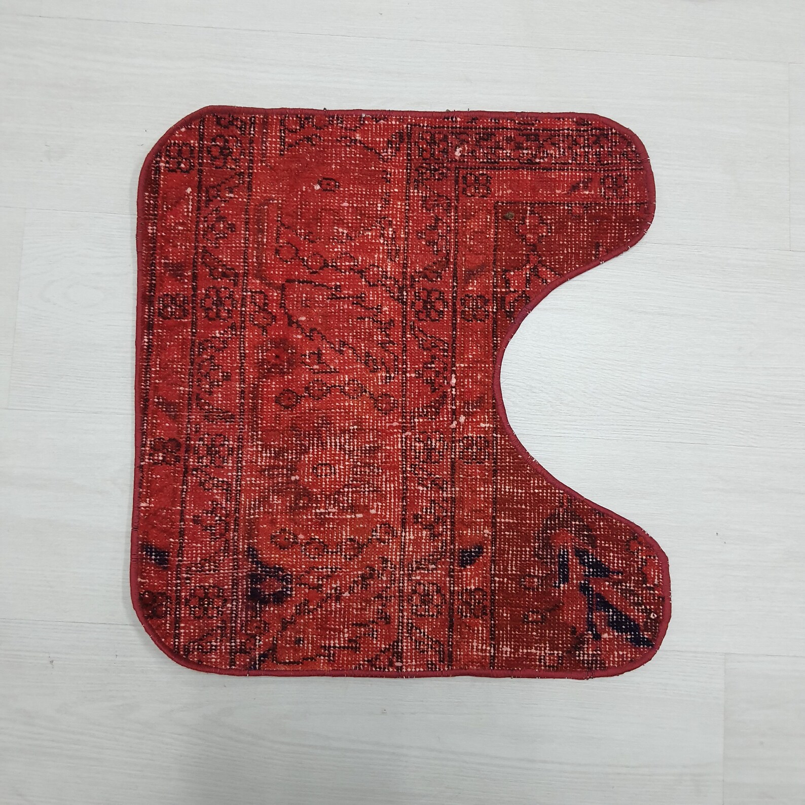 Red Bath Mat Rugs Bathroom Mat Set Bath Mats Handmade Etsy