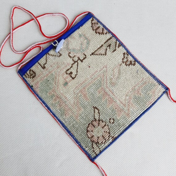 Turkish Rug Bag, Decorative Bags Turkish Kilim Ba… - image 8